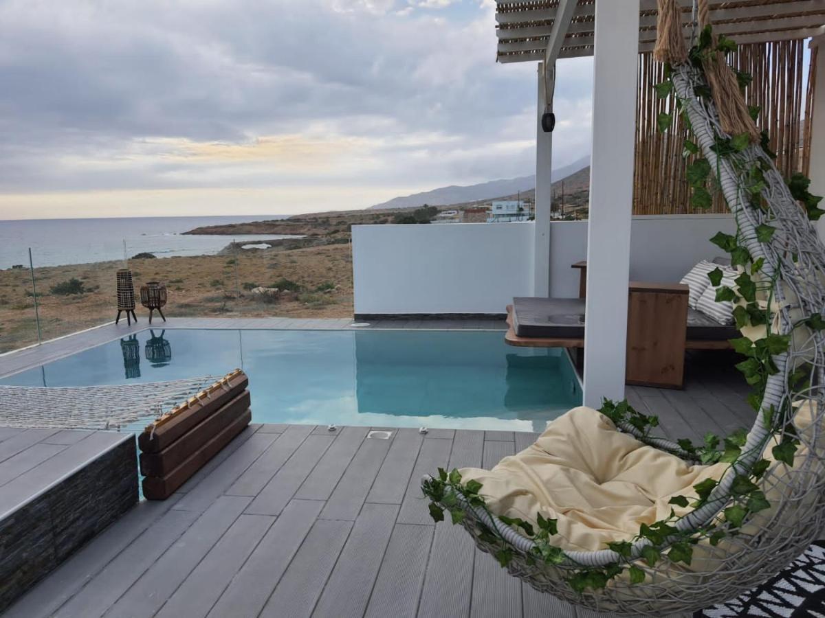 Tramonto Luxury Villa No2 - Breathtaking Sunset View Foinikion Exterior photo