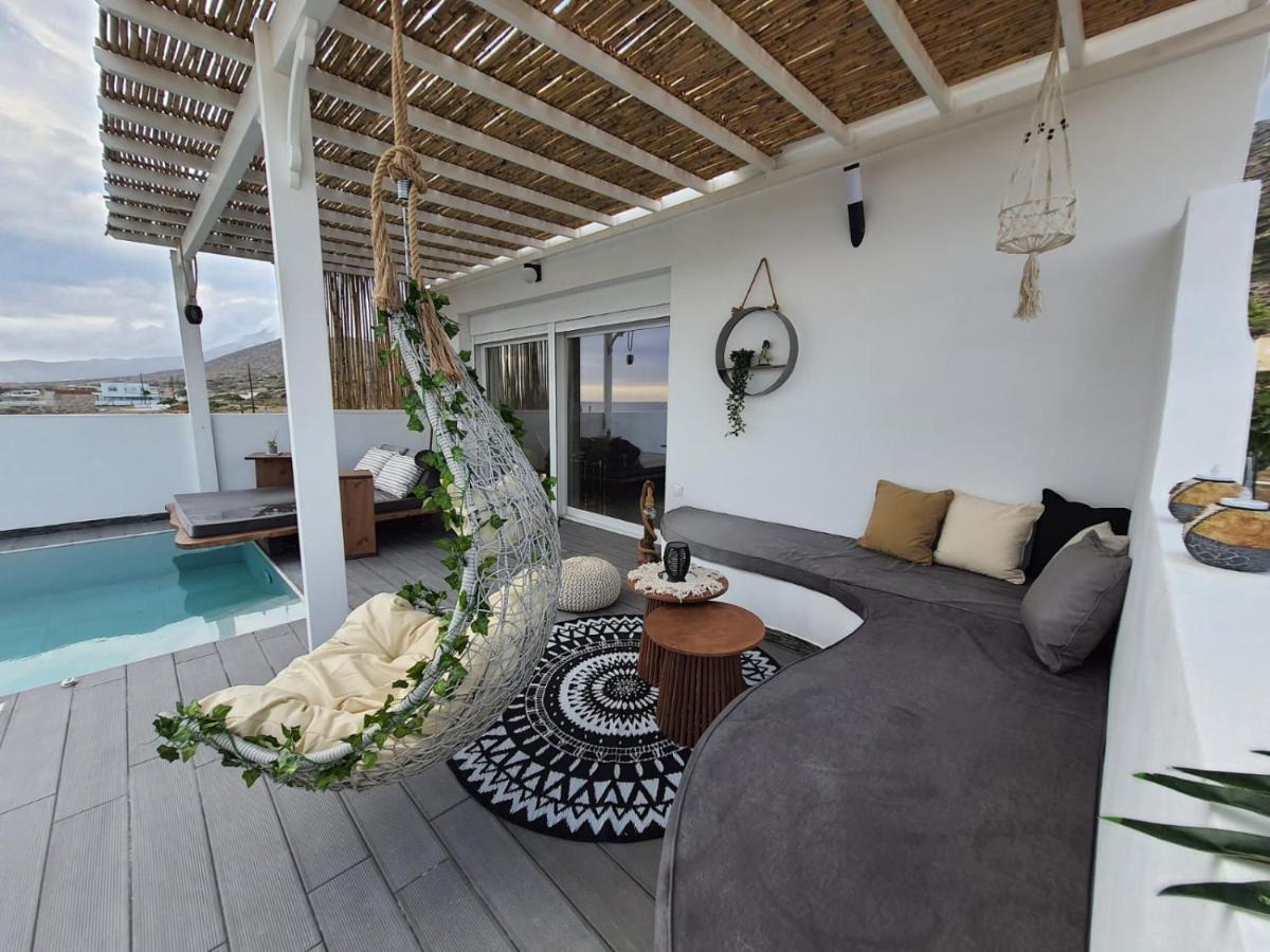 Tramonto Luxury Villa No2 - Breathtaking Sunset View Foinikion Exterior photo
