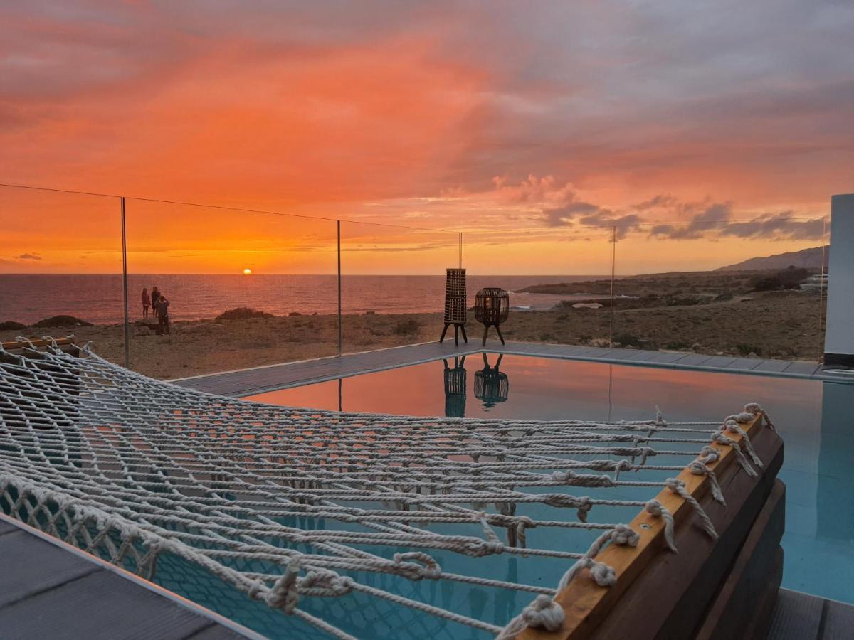 Tramonto Luxury Villa No2 - Breathtaking Sunset View Foinikion Exterior photo