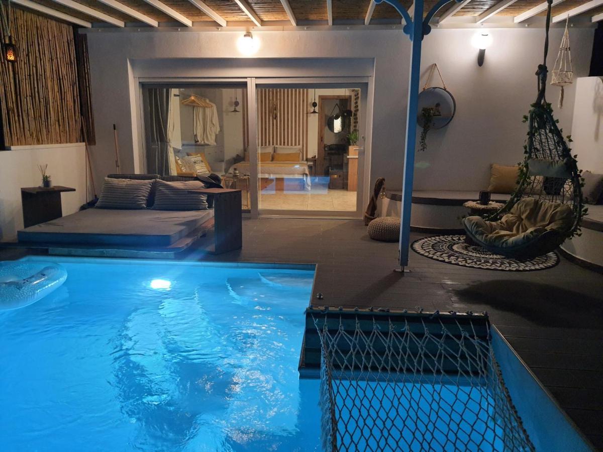 Tramonto Luxury Villa No2 - Breathtaking Sunset View Foinikion Exterior photo