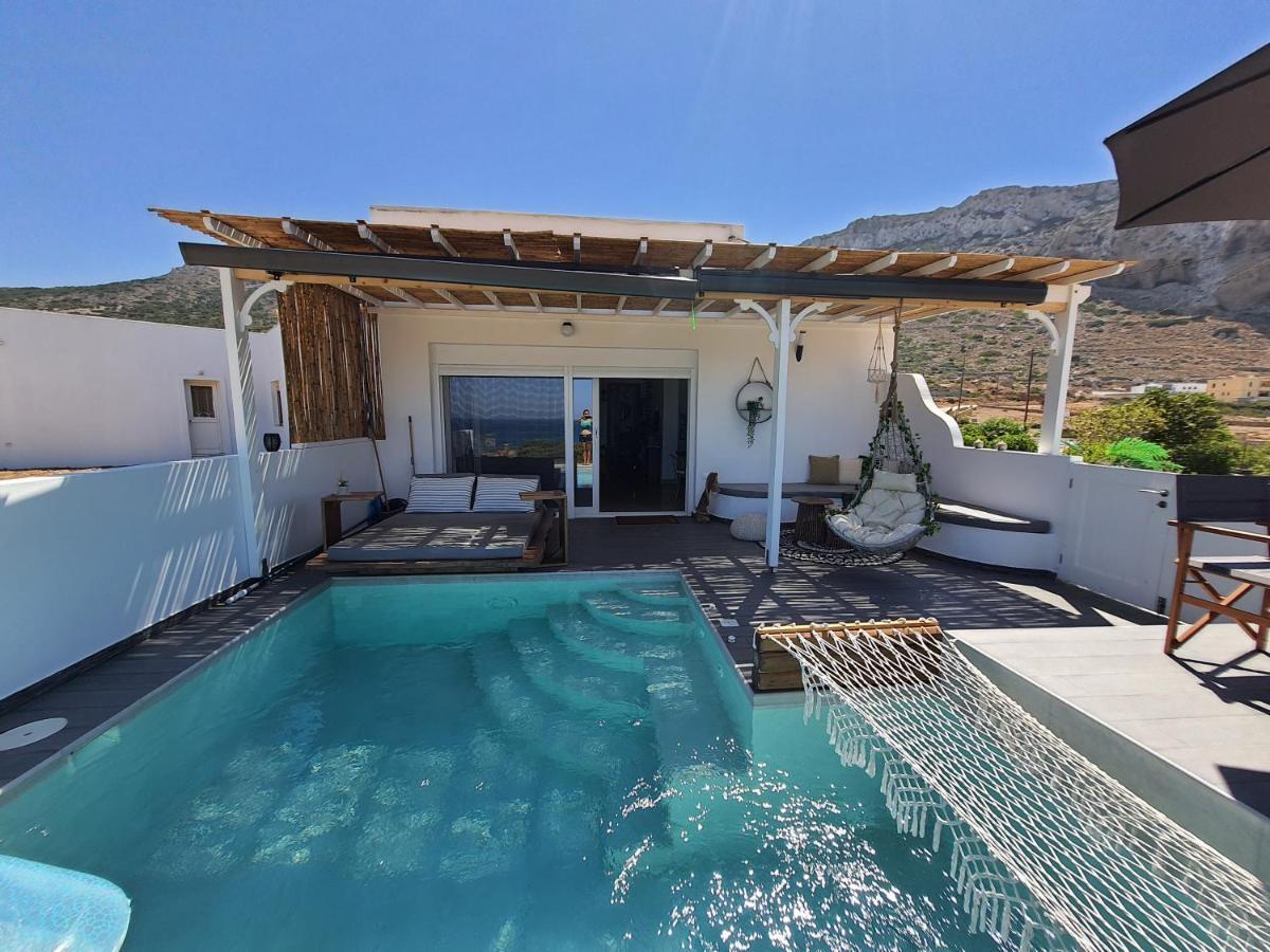 Tramonto Luxury Villa No2 - Breathtaking Sunset View Foinikion Exterior photo