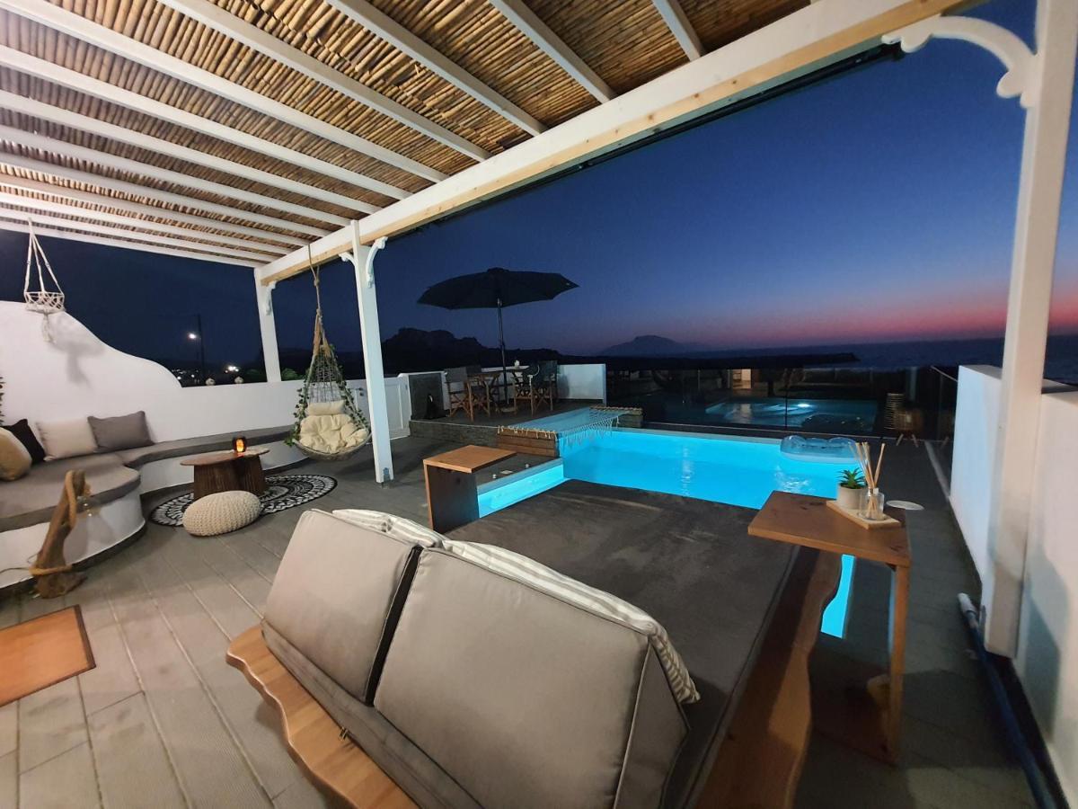 Tramonto Luxury Villa No2 - Breathtaking Sunset View Foinikion Exterior photo