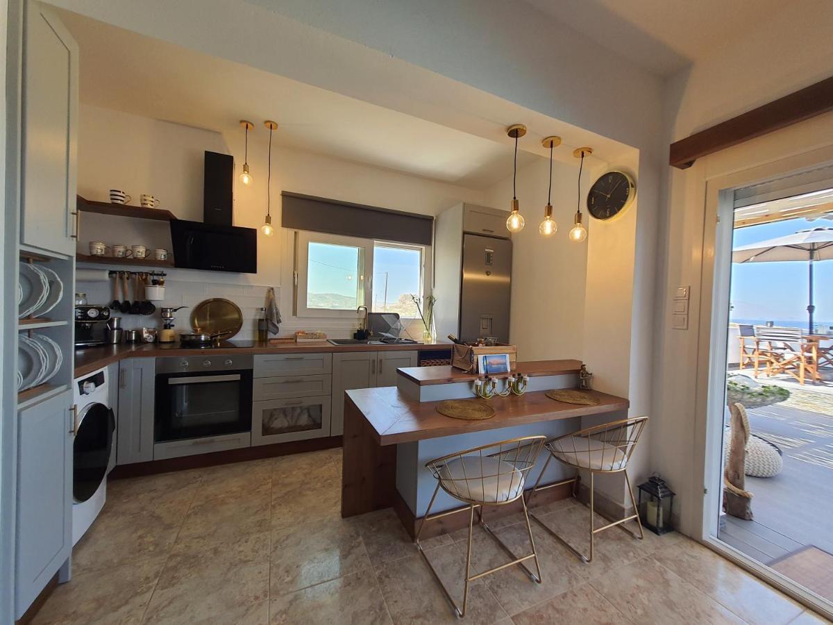Tramonto Luxury Villa No2 - Breathtaking Sunset View Foinikion Exterior photo