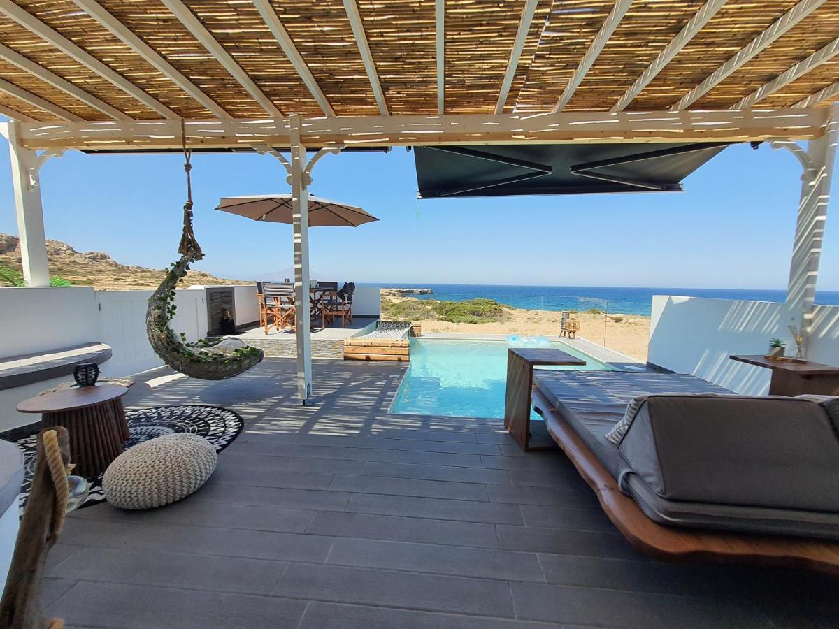 Tramonto Luxury Villa No2 - Breathtaking Sunset View Foinikion Exterior photo