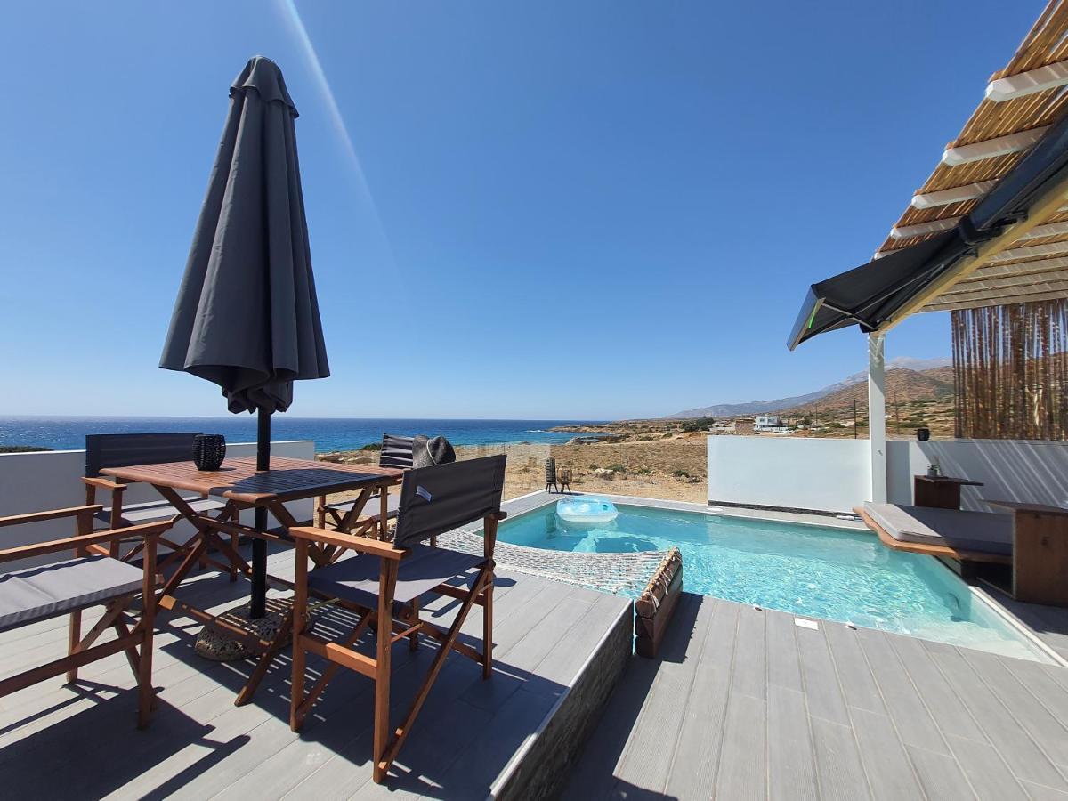 Tramonto Luxury Villa No2 - Breathtaking Sunset View Foinikion Exterior photo