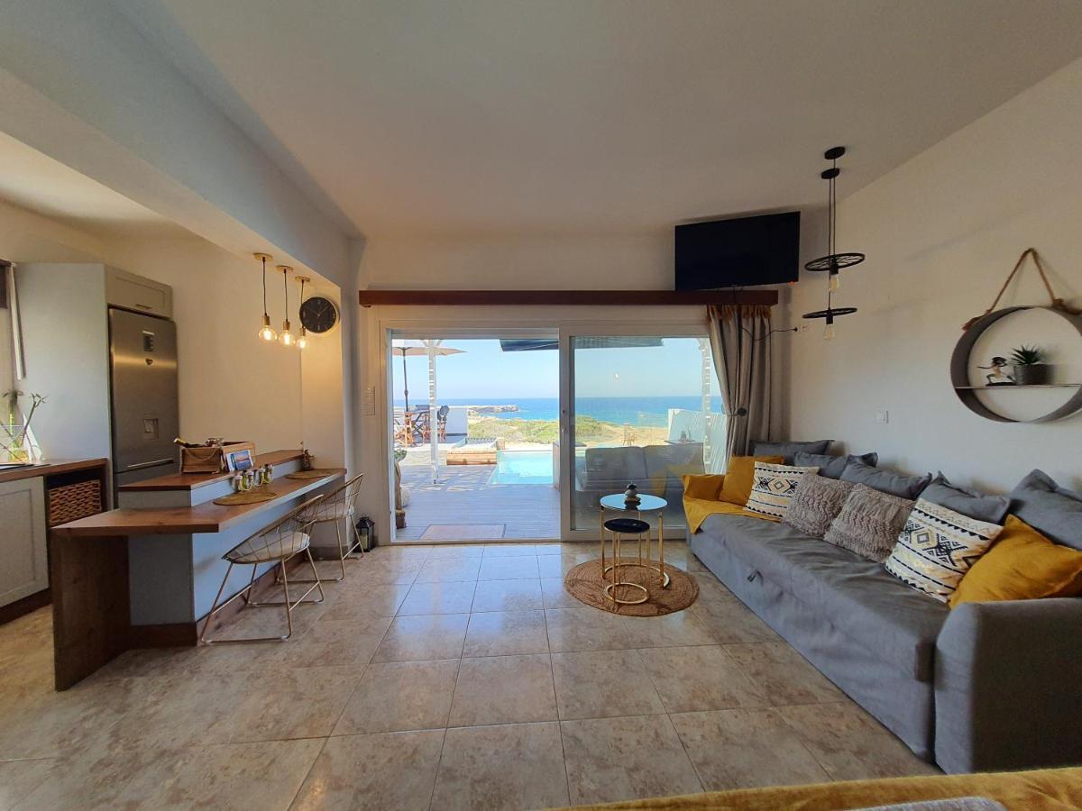 Tramonto Luxury Villa No2 - Breathtaking Sunset View Foinikion Exterior photo