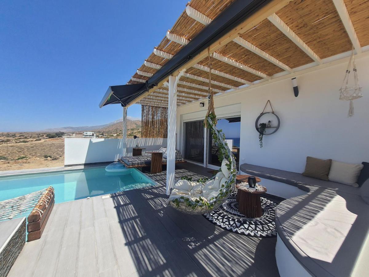 Tramonto Luxury Villa No2 - Breathtaking Sunset View Foinikion Exterior photo